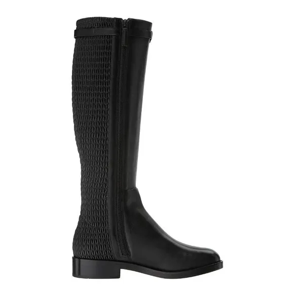 New Cole Haan Black Lexi Grand Stretch Strap Boots
