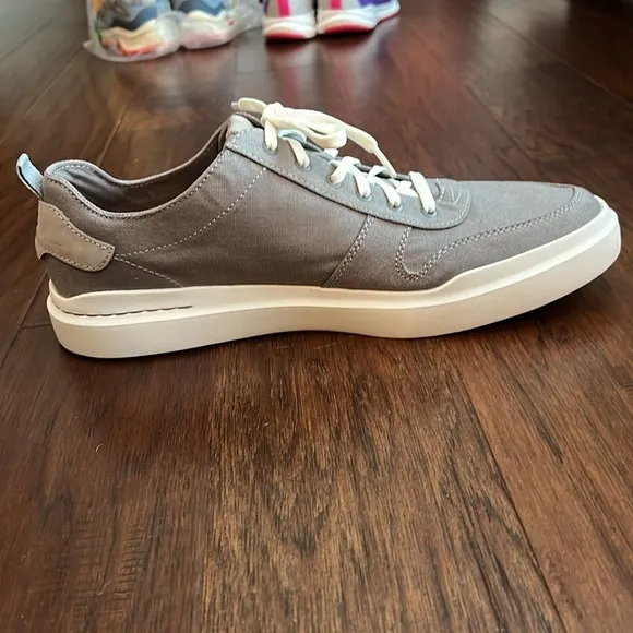 NEW- Cole Haan lace up canvas sneakers