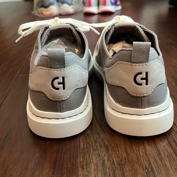 NEW- Cole Haan lace up canvas sneakers