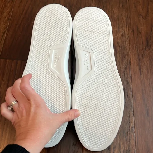 NEW- Cole Haan lace up canvas sneakers