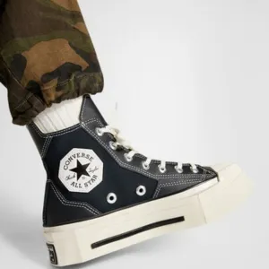 ⭐NEW Converse Chuck 70 De Luxe SQUARED Hi Top Black Canvas A06435C⭐