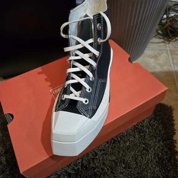 ⭐NEW Converse Chuck 70 De Luxe SQUARED Hi Top Black Canvas A06435C⭐