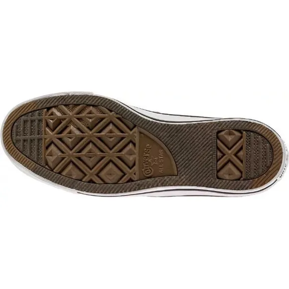 New! Converse unisex mens SZ 10 Women’s 12 metallic gold canvas sneakers.