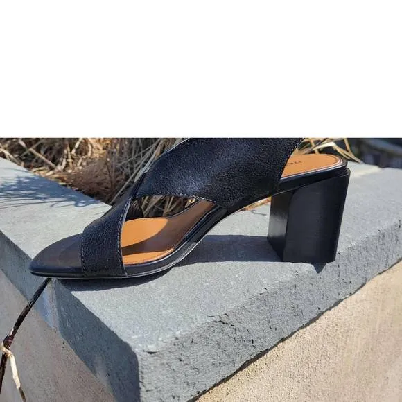 NEW DONALD PLINER pasha sandals in black
