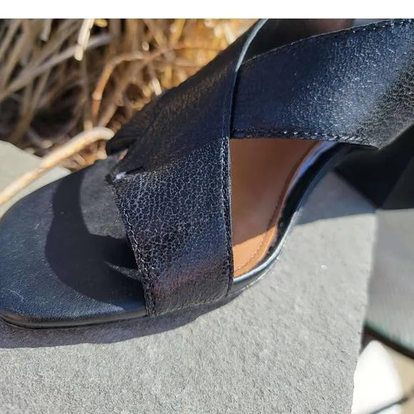 NEW DONALD PLINER pasha sandals in black