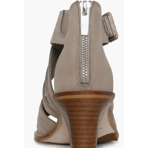 NEW DONALD PLINER women's junnah sandal in taupe nubuck
