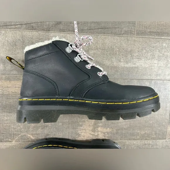 NEW Dr. Martens Bonny Faux Shearling Lined Casual Lace Up Boots