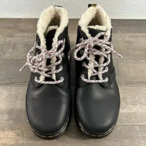 NEW Dr. Martens Bonny Faux Shearling Lined Casual Lace Up Boots