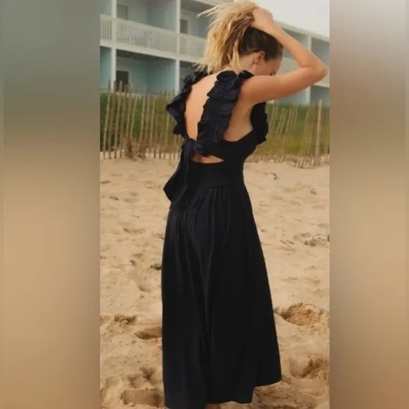 NEW Free People Ruffle It Up Midi Medium