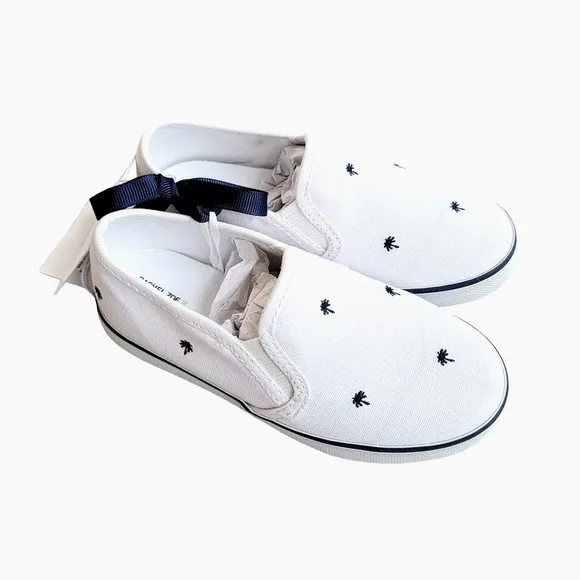 New Janie &amp; Jack 10 Rachel Zoe Resort Slip On Sneakers NWT
