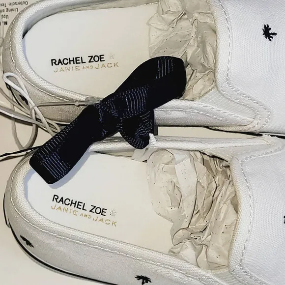New Janie &amp; Jack 10 Rachel Zoe Resort Slip On Sneakers NWT