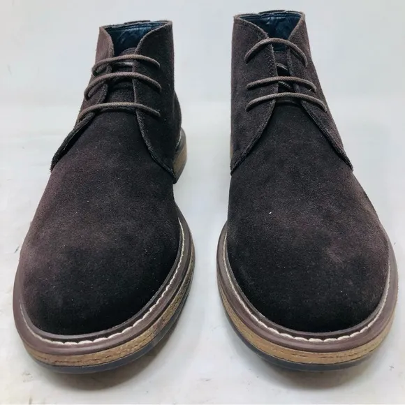 New Joseph Abboud Brown Suede Desert Boots