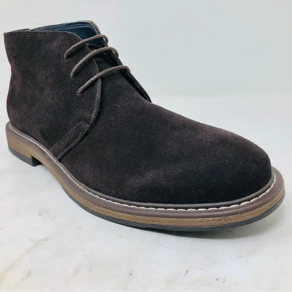 New Joseph Abboud Brown Suede Desert Boots