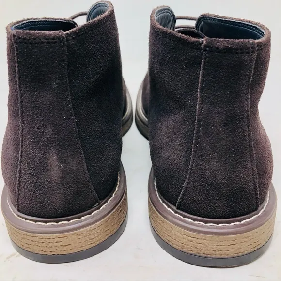 New Joseph Abboud Brown Suede Desert Boots