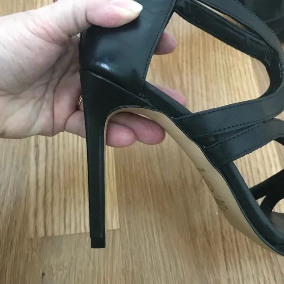 New KATE SPADE SATURDAY Stiletto Sandals *Back Zip Heels*