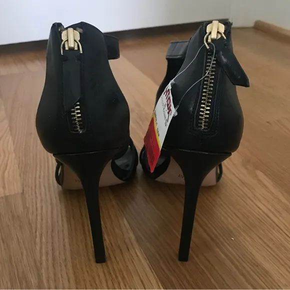 New KATE SPADE SATURDAY Stiletto Sandals *Back Zip Heels*