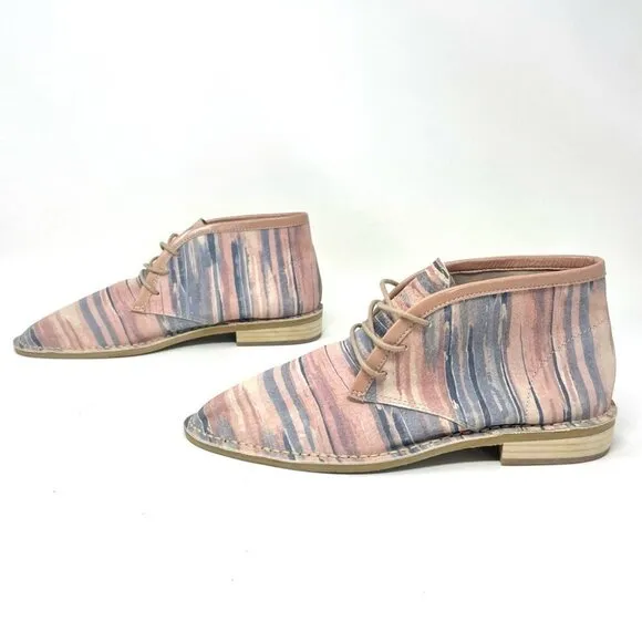 NEW Kelsey Dagger Brooklyn Walworth Southwestern Chelsea Desert Boots US 7.5/38