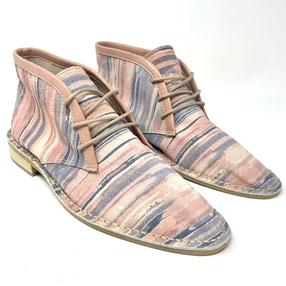 NEW Kelsey Dagger Brooklyn Walworth Southwestern Chelsea Desert Boots US 7.5/38