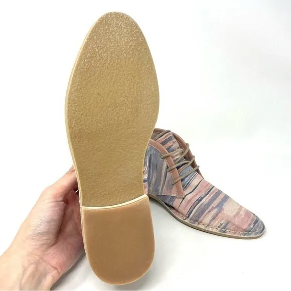 NEW Kelsey Dagger Brooklyn Walworth Southwestern Chelsea Desert Boots US 7.5/38