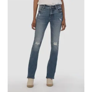 NEW KUT FROM THE KLOTH women's natalie high rise boot cut in ardor wash