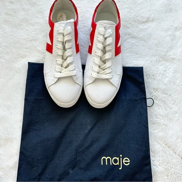 NEW!!! MAJE  women sneakers size 37 EU