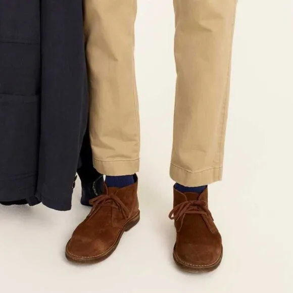 New men's 10 J Crew 1990 Adults' MacAlister boots in Auburn suede