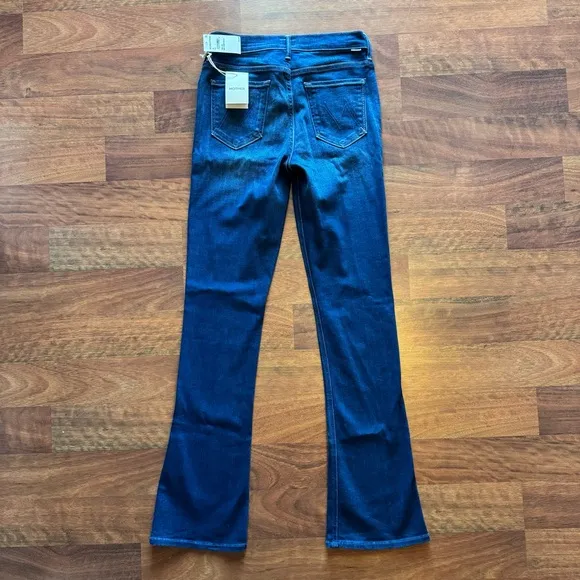 NEW MOTHER Denim The Runaway Flare Bootcut Jeans Home Movies Blue 29 NWT