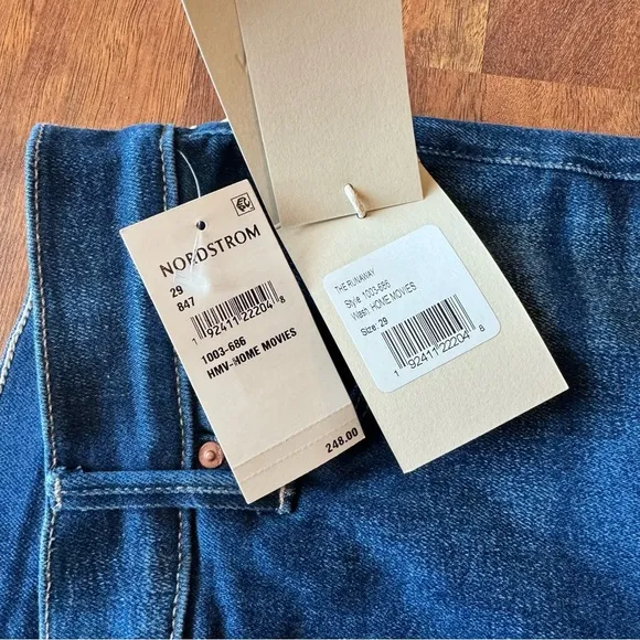 NEW MOTHER Denim The Runaway Flare Bootcut Jeans Home Movies Blue 29 NWT