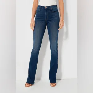 NEW MOTHER Denim The Runaway Flare Bootcut Jeans Home Movies Blue 29 NWT