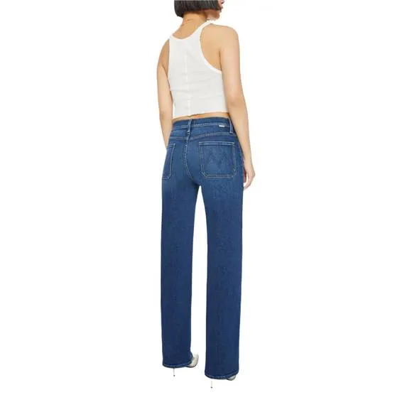 NEW MOTHER lil patch rambler zip sneak (these boots are made for walkin) in blue