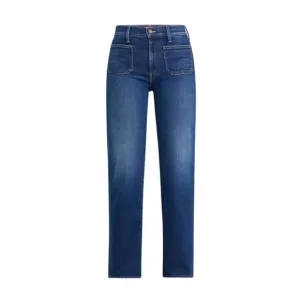 NEW MOTHER lil patch rambler zip sneak (these boots are made for walkin) in blue