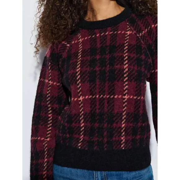 NEW NATION LTD brice sweater in party plaid