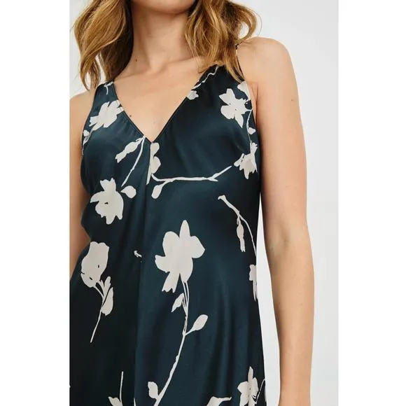 NEW RAILS camellia dress in midnight roses