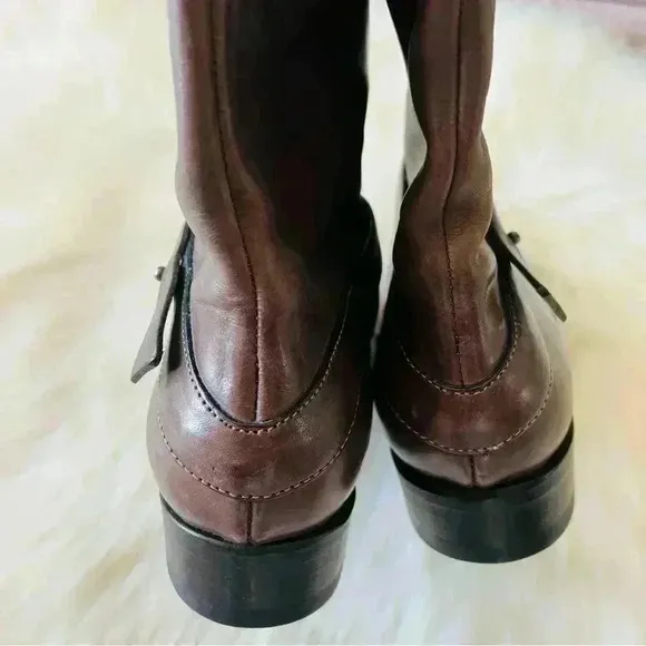 New Roberto Del Carlo Riding Leather Boots