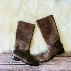 New Roberto Del Carlo Riding Leather Boots