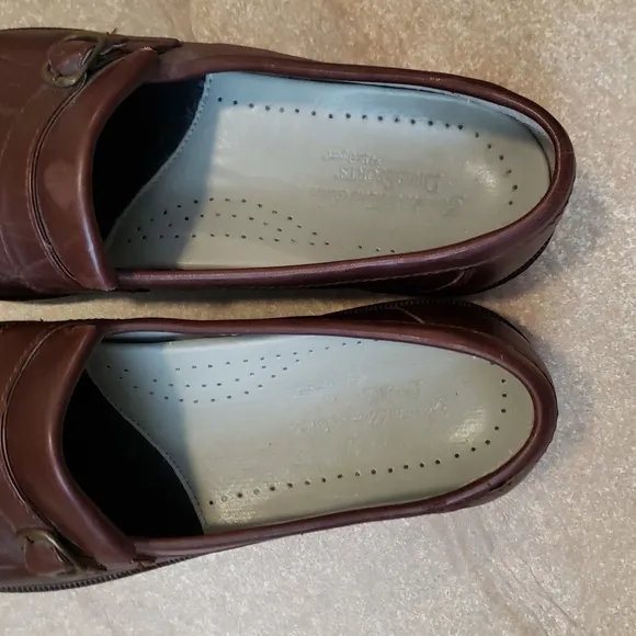 NEW Rockport Brown Leather Slip-On Loafers
