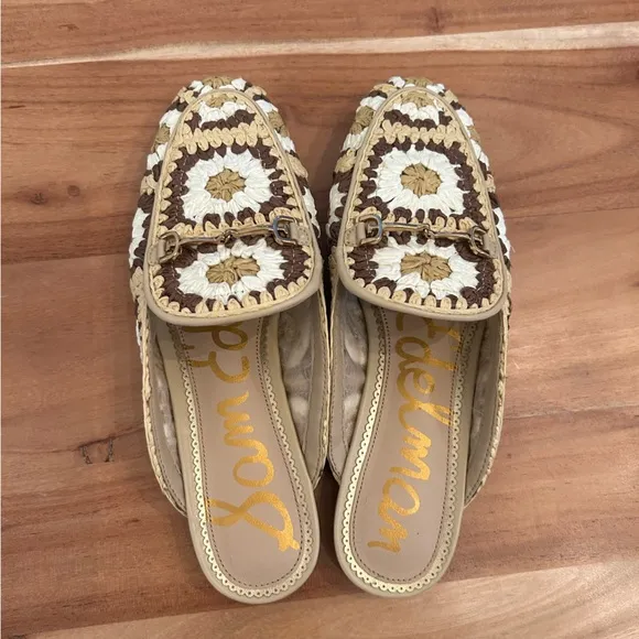 New Sam Edelman Linnie Crochet Loafers