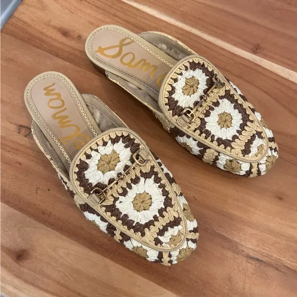 New Sam Edelman Linnie Crochet Loafers