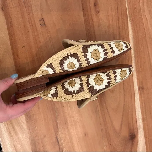 New Sam Edelman Linnie Crochet Loafers