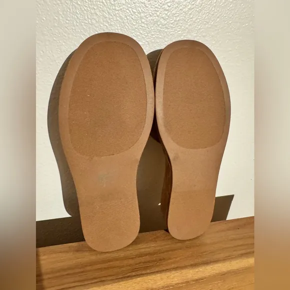 NEW Seychelles Cherry Heeled Sandal Platform Cognac Brown Size 10 Suede NWT