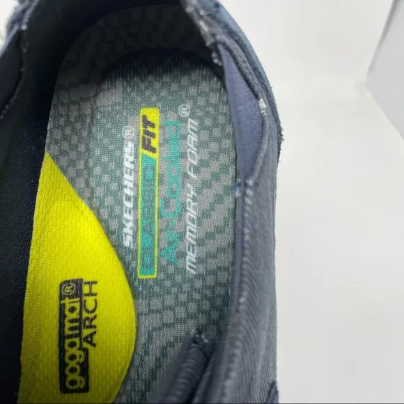 New Skechers Men's Melson Raymon Sneakers Blue Size 8.5