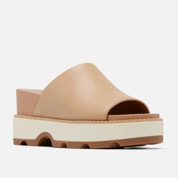 new Sorel Joanie IV Slide Wedge Womens Sandals 252