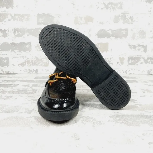 NEW Steve Madden Karmine Black Suede Slip On Loafers B582