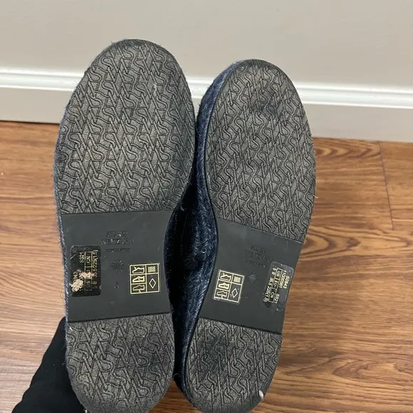 NEW Stuart Weitzman Indigo Daryl Canvas Espadrille Sneakers Size 5 $325