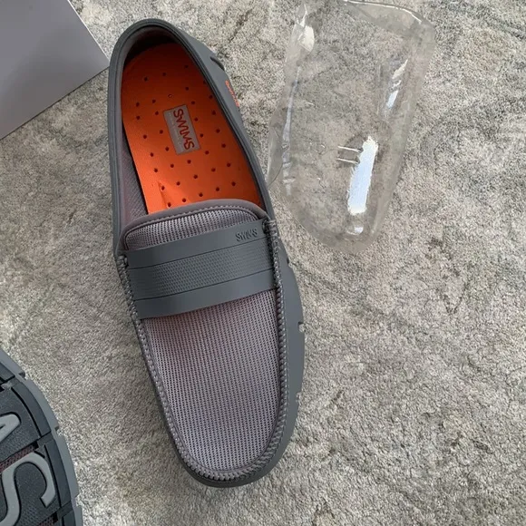 New SWIMS gray loafers