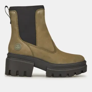 NEW  TIMBERLAND Mid Chelsea Boots lichen green for women 864tn