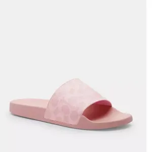 New! Udele Sport Slide In Signature Canvas, Powder Pink SIZE 8 ***ONLY 1 LEFT!