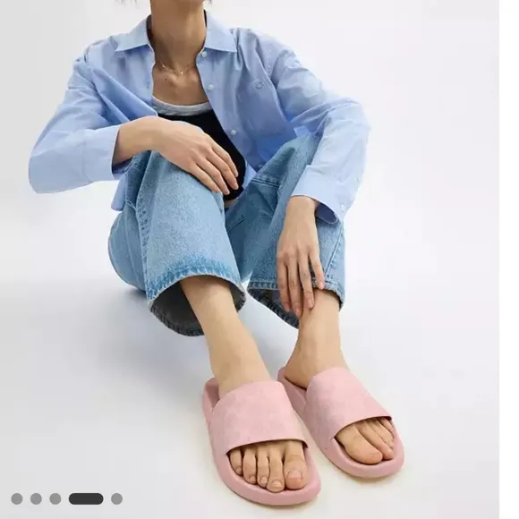 New! Udele Sport Slide In Signature Canvas, Powder Pink SIZE 8 ***ONLY 1 LEFT!