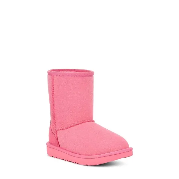 New UGG Classic Short II Pink Toddlers Boots