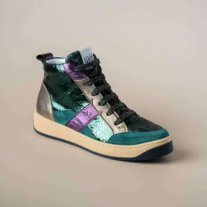 NEW VADDIA women's felix sneakers in green